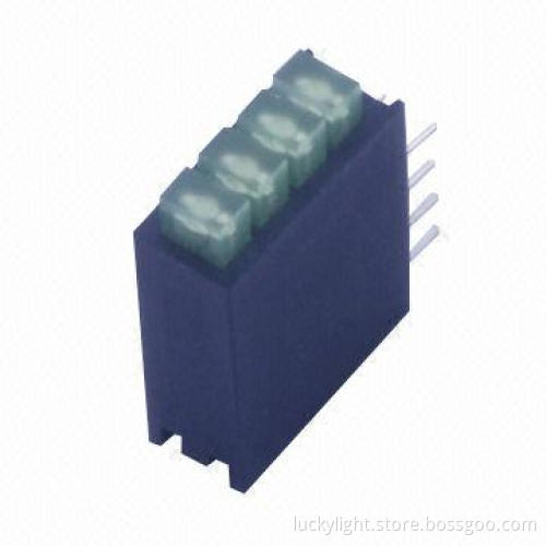 5.10 x 12mm Rectangular Type Housing LED Lamps